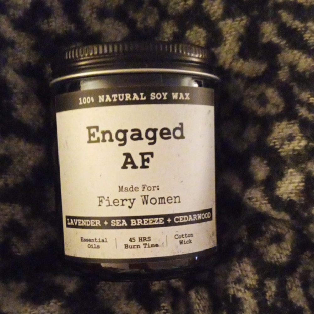 Engaged AF Scented Candle